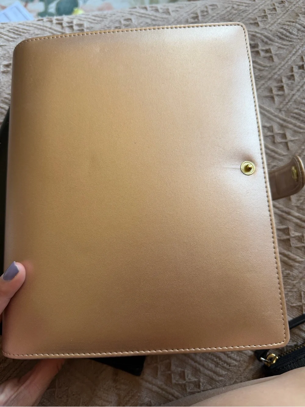 Rose Gold Home Office Planner